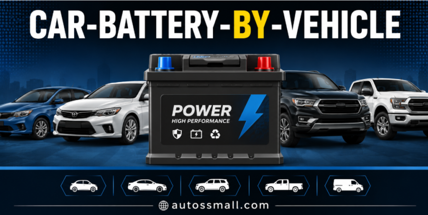 Car Battery by Vehicle