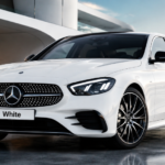White Mercedes