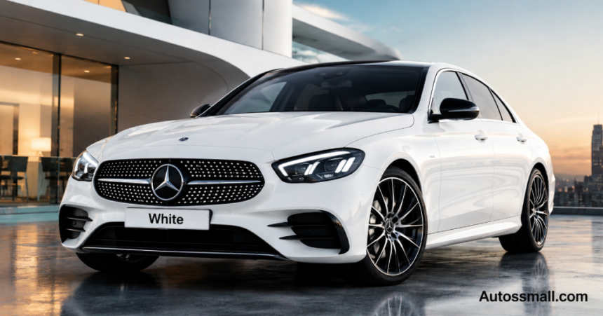 White Mercedes