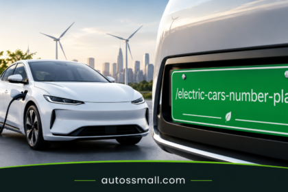 electric cars number plate