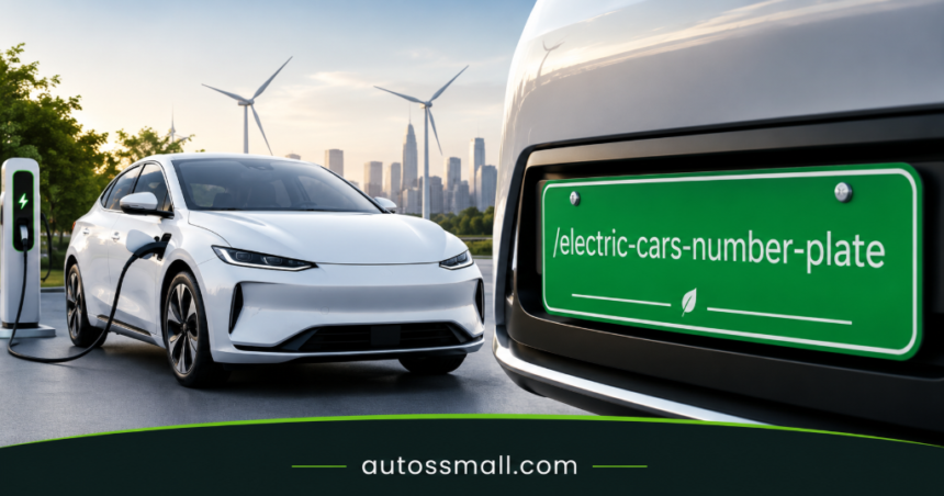 electric cars number plate